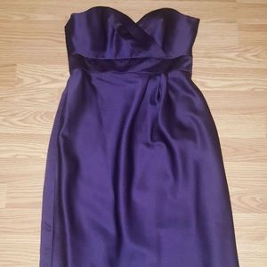 Alfred Angelo Eggplant Dress Size 4
